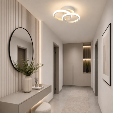 Aplica Led pentru hol Duo Rond