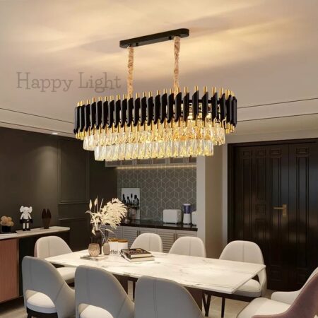 Candelabru Regal Black 80x30cm Happy Light