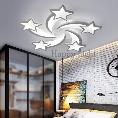 Lustra Led Falling Stars 150W cu trei tipuri de lumină și telecomandă + Aplicație și control din telefon Happy Light