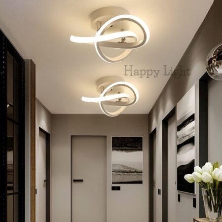 Aplica Led Loop Alb 20W Happy Light