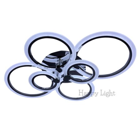 Lustra Led Roundness CR 140W cu telecomandă Happy Light