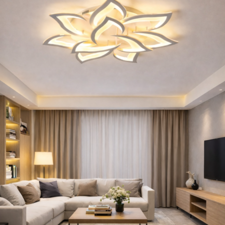 Lustra Led Summer WH 144W cu telecomandă Happy Light