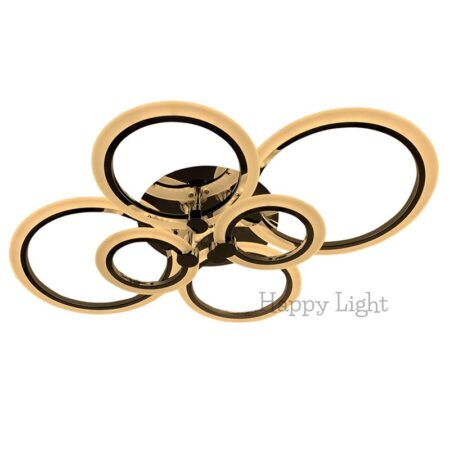 Lustra Led living Roundness CR 140W cu telecomandă Happy Light