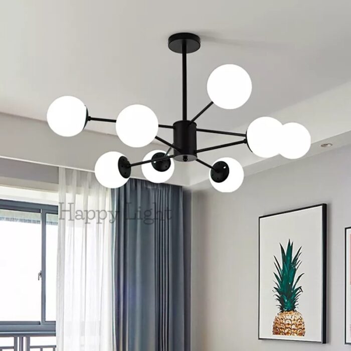 Lustre cu becuri LED