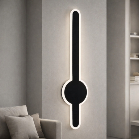 Aplica Led Orion Black 60cm Happy Light