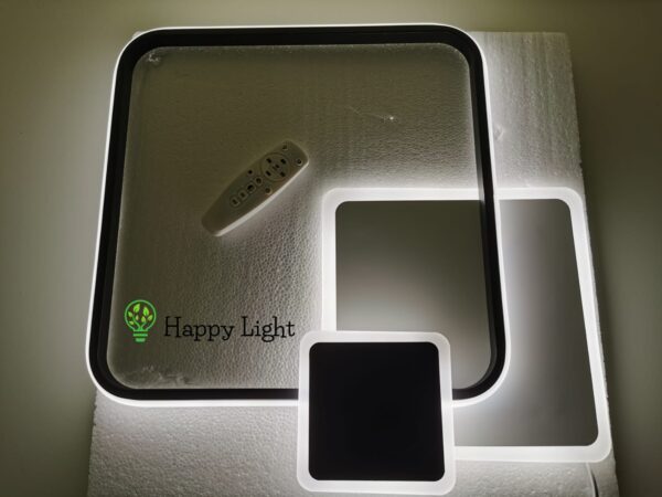 Lustra Led Contrast SQ cu telecomandă Happy Light