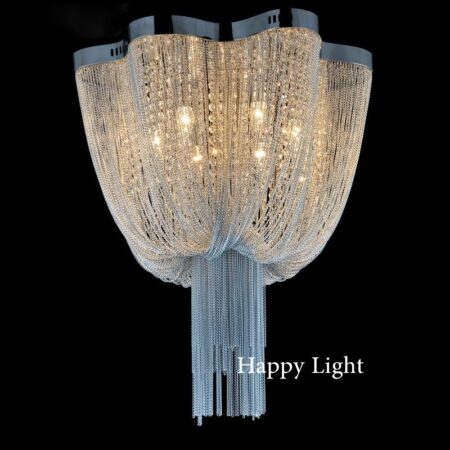 Lustra Sheridan Silver 9 becuri Happy Light
