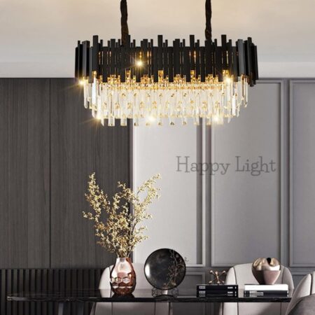Candelabru living Midnight 80x30cm Happy Light