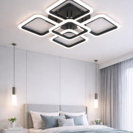 Lustra Led dimabilă Cenco BL cu telecomandă