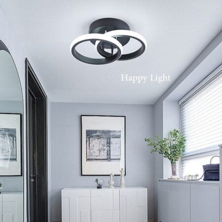 Aplica Led Duo RD Black Happy Light