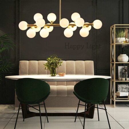 Candelabru Led Liniar White Blossom Matte