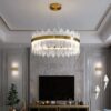Candelabru Led living Crystal Tubes 80cm Happy Light