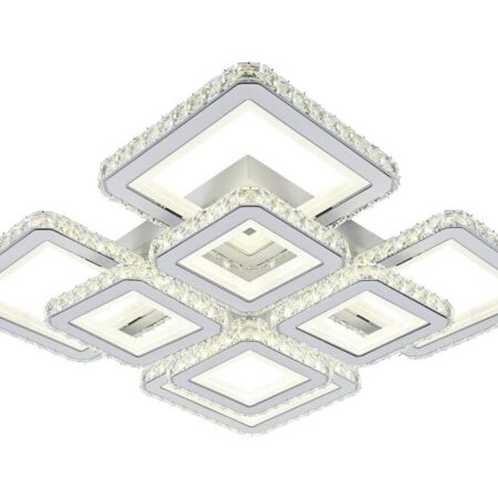Lustra Led Cenco Crystal 320W cu telecomandă Happy Light