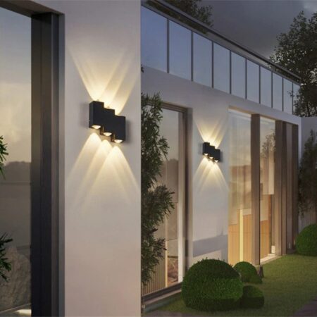 Aplica Led Exterior Stairs Black IP65 18W Lumină neutră