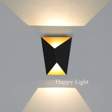 Aplica Led Exterior Rugge Black 10W Lumină caldă Happy Light