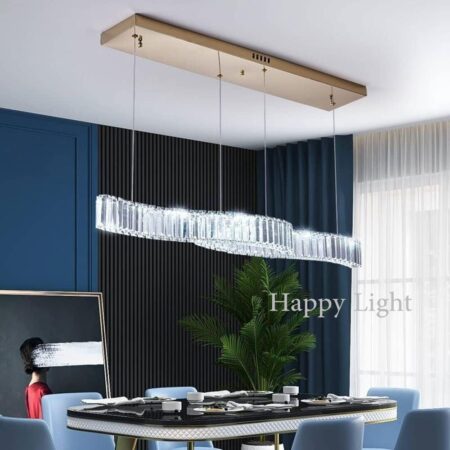 Candelabru Led Crystal Icy Happy Light