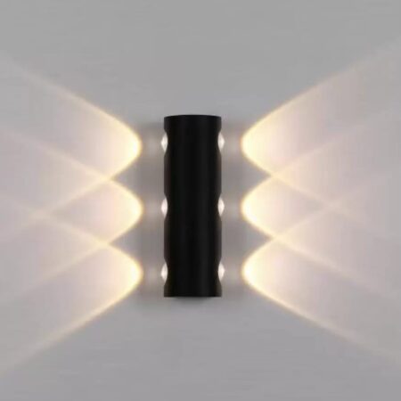 Aplica Led Exterior Tower Black IP65 6W Happy Light