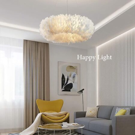 Candelabru living Plumes Happy Light