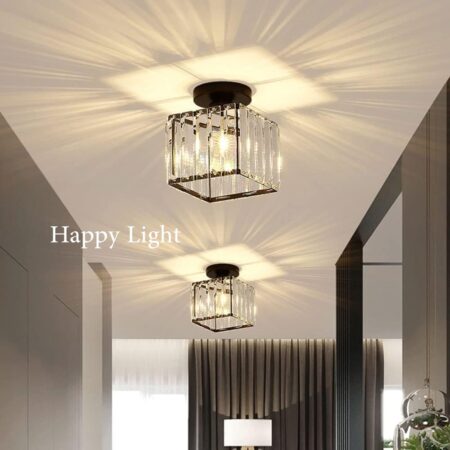 Lustra Mini Brilliant Black SQ Happy Light