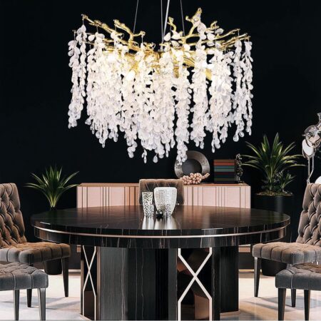 Candelabru living Afrodita Gold 60cm