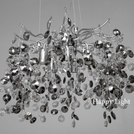 Candelabru Demetra Silver D45cm Happy Light