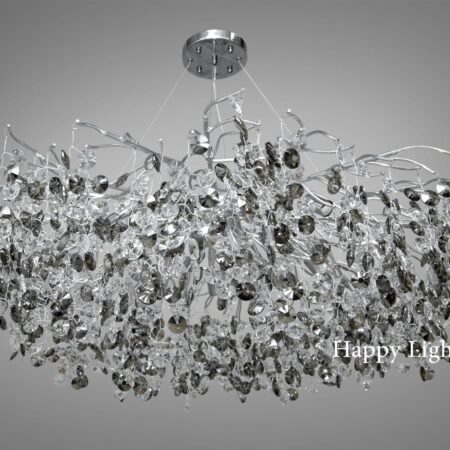 Candelabru Demetra Silver D80cm Happy Light