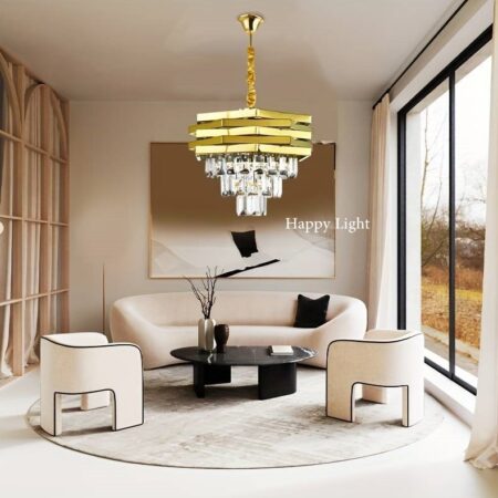Candelabru living Cossy Gold 40cm Happy Light