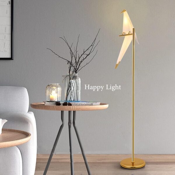 Lampadar Led Imperial Bird Gold 16W Happy Light