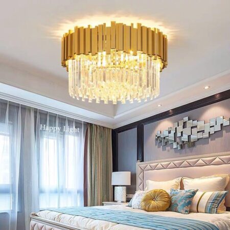 Lustra Belezza Gold 55cm Happy Light