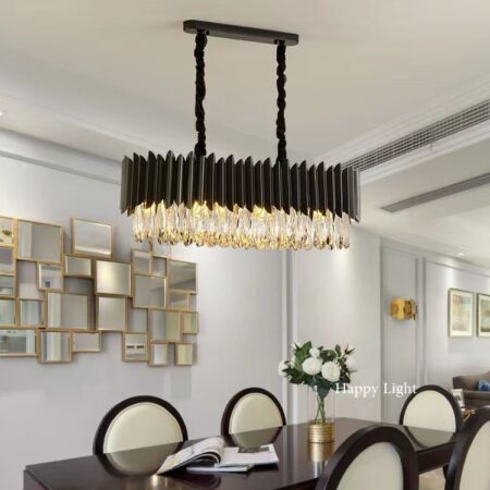 Candelabru Black Moss 80x35cm Happy Light