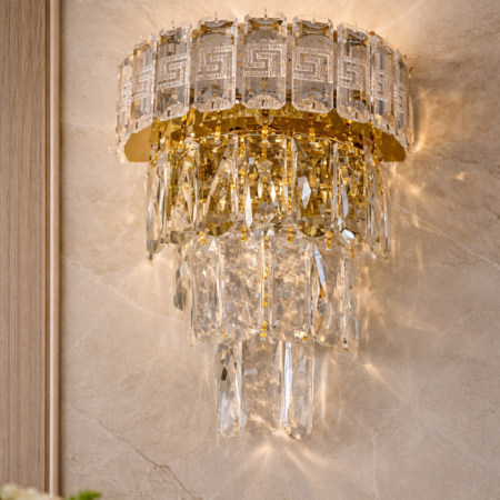 Aplica Led Zircon Gold - cristale K9