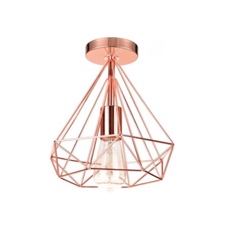 Lustra Cozzy Gold Rose E27
