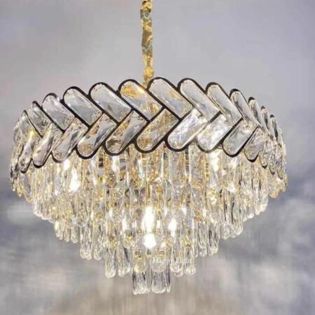 Candelabru Crystal Aspen Gold Happy Light
