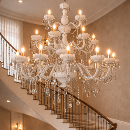 Candelabru Galla White 21 brațe Happy Light
