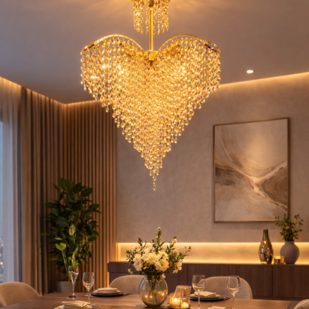 Candelabru Pearl Heart FGD 4 socluri