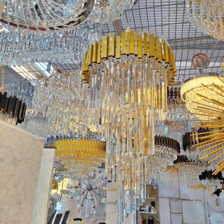Candelabru casa scării Belezza Gold Happy Light