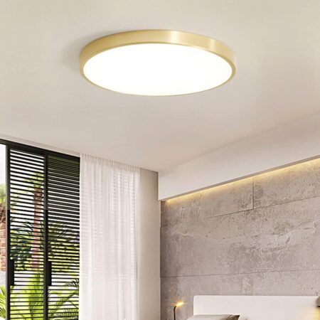 Plafoniere Led Happy Light Land Gold 40W