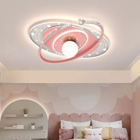 Lustra Led pentru copii Magical Galaxy 76W cu telecomandă