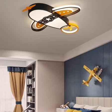 Lustra Led pentru copii Sky Adventure 80W cu telecomandă