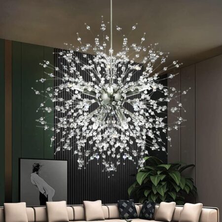 Candelabru Bloom Silver 40cm