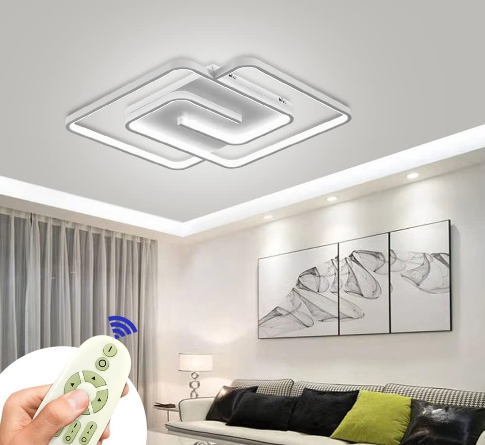 Lustra Led Mixted White cu telecomandă Lustra Led Mixted White cu telecomandă