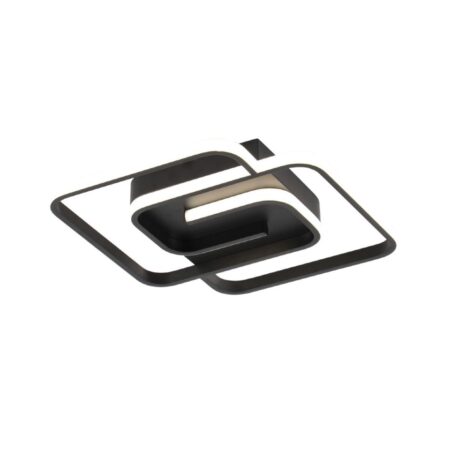 Lustra Led living Mixted Black cu telecomandă