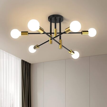 Iluminat Interior Happy Light Lustra Sparkle M2 6 brațe