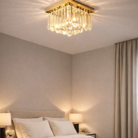 Lustra eleganta Diora auriu Happy Light