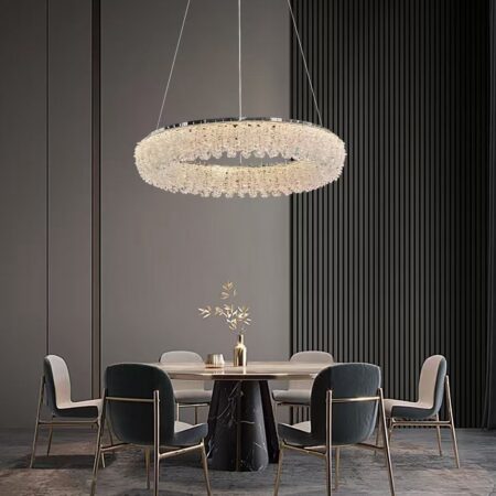 Candelabru Led Rekka Argintiu Happy Light