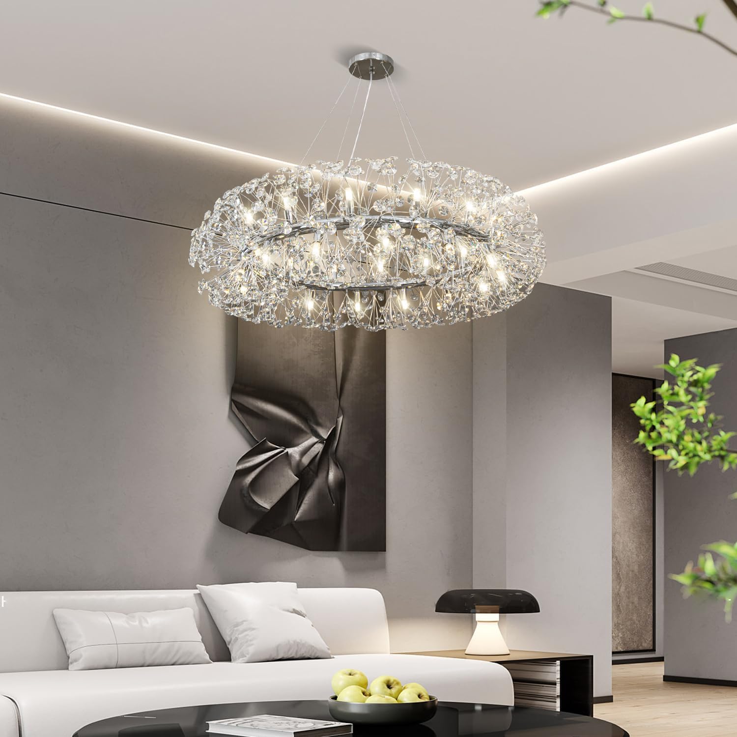 Candelabru argintiu Glade Happy Light