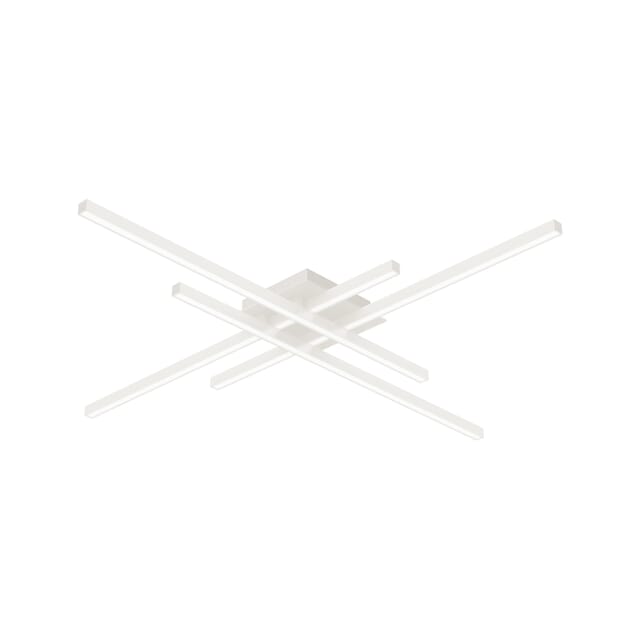 Lustra Led Lines Alb 112W cu telecomandă Happy Light Lustra Led Lines Alb 112W cu telecomandă Happy Light