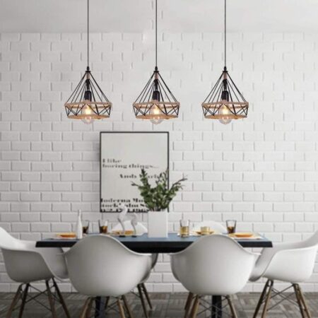Pendul Rustic Liniar Cords Happy Light