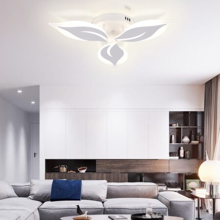 Lustra Led Dalia 60W cu telecomandă