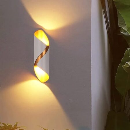 Aplica Led Exterior Collar White M2 10W